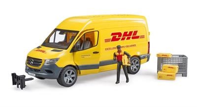 Bruder Mercedes Sprinter Dhl Minibüsü ve Sürücüsü 02671