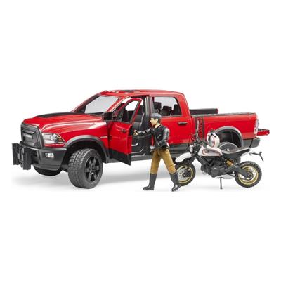 Bruder Ram 2500 Pickup, Ducati Motorsiklet Ve Sürücüsü 02502