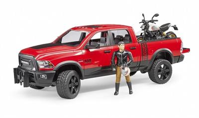 Bruder Ram 2500 Pickup, Ducati Motorsiklet Ve Sürücüsü 02502
