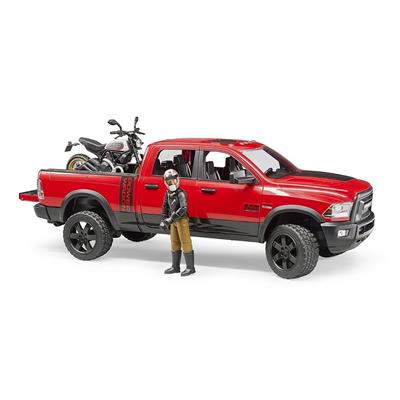 Bruder Ram 2500 Pickup, Ducati Motorsiklet Ve Sürücüsü 02502