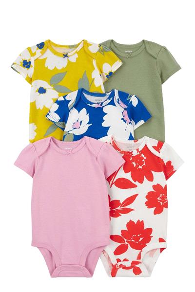 Carters 5li Kız Bebek Body 4210 YD-24 Ay