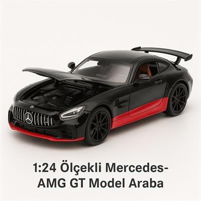 CHE ZHI Mercedes Benz1:24 Ölçekli Mercedes-Benz AMG GT Model Araba CZ121B