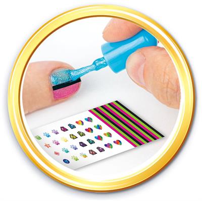 Clementoni Crazy Chic Oje Kurutucu Tırnak Süsleme ve Tasarım Stüdyosu 18730