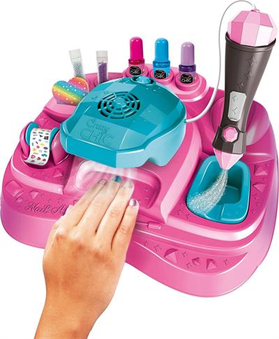 Clementoni Crazy Chic Oje Kurutucu Tırnak Süsleme ve Tasarım Stüdyosu 18730