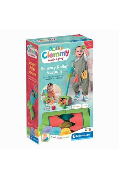 Clementoni Soft Duyusal Vakumlu Süpürge 17975