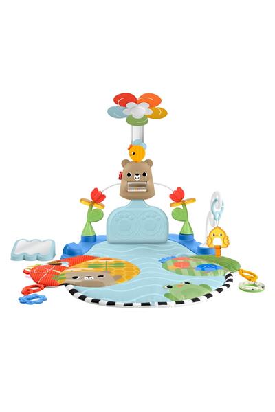 Fisher Price 3ü 1 Arada Duyusal Gelişim Jimnastik Halısı  HYR60