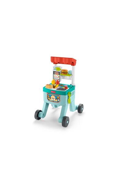 Fisher Price 4ü 1 Arada Alışveriş Sepeti Yürüteç JLM95