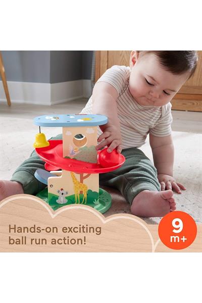 Fisher Price Ahşap Ağaçev Top Kaydırağı HXT92