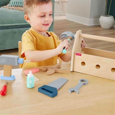 Fisher Price Ahşap Tamir Kutusu Seti HYG50