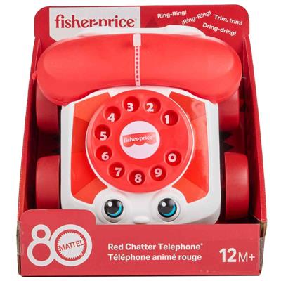 Fisher Price Kırmızı Geveze Telefon JGG97