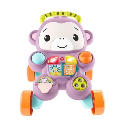 Fisher Price Sesli Işıklı Benimle Öğren Maymun Yürüteç JGW94