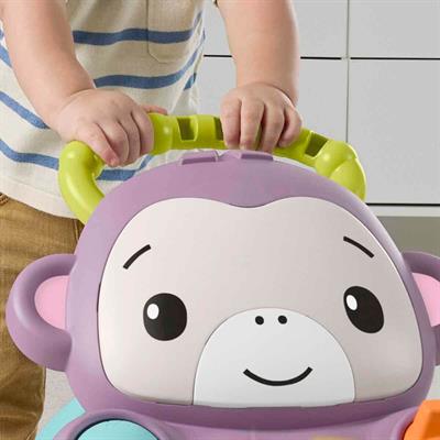 Fisher Price Sesli Işıklı Benimle Öğren Maymun Yürüteç JGW94