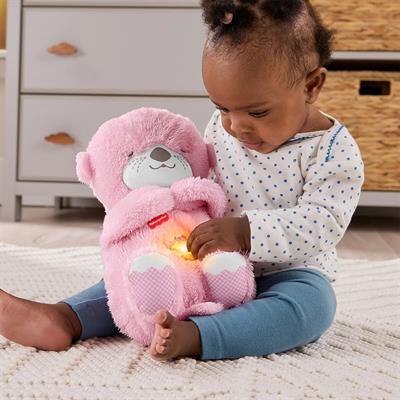 Fisher-Price Uyku Arkadaşı Pembe Su Samuru JLJ33