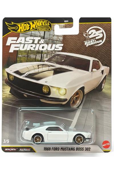 Hot Wheels Premium Fast and Furious 1969 Ford Mustang Boss 302 HNW46-JHW72