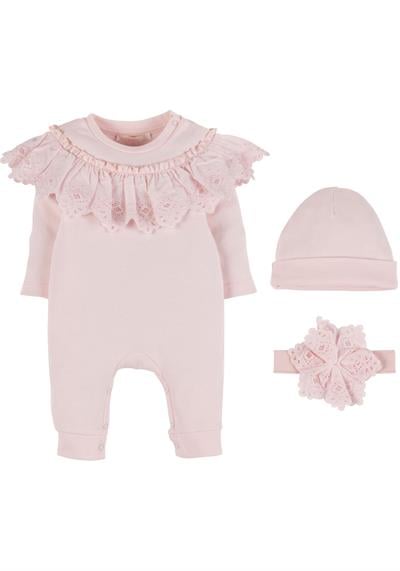 İdil Baby Bebek 3lü Tulum Takım 18417 0/3 Ay