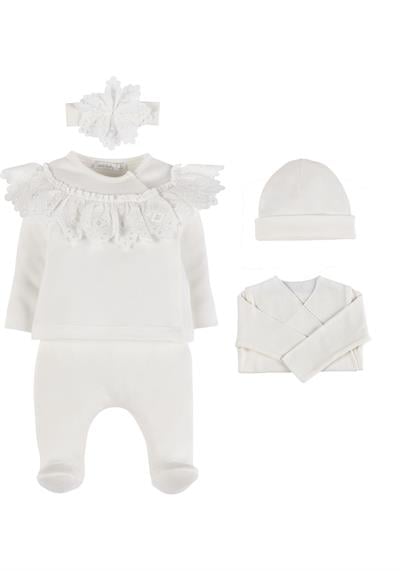 İdil Baby Bebek 5li Zıbın Takım 18538 0/3 Ay
