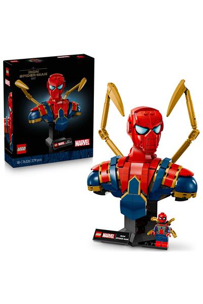 LEGO Marvel Iron Örümcek Adam Büstü 76326