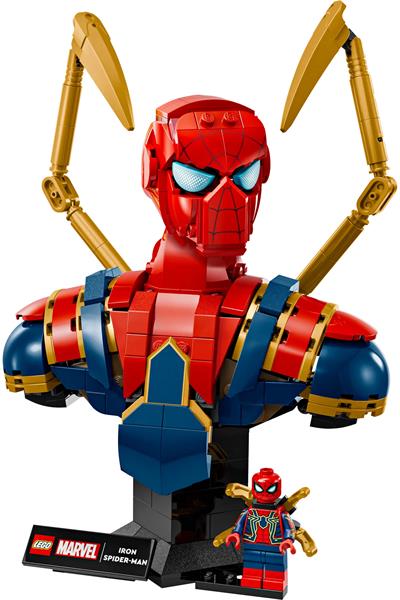 LEGO Marvel Iron Örümcek Adam Büstü 76326