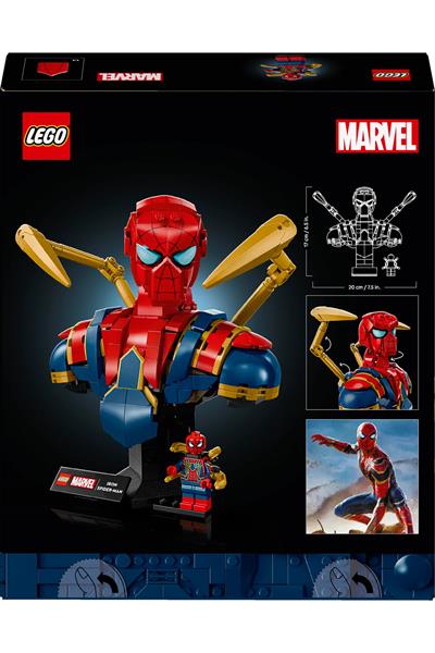 LEGO Marvel Iron Örümcek Adam Büstü 76326