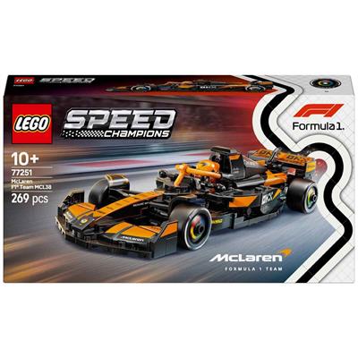 LEGO Speed Champions McLaren F1 Team MCL38 Yarış Arabası 77251