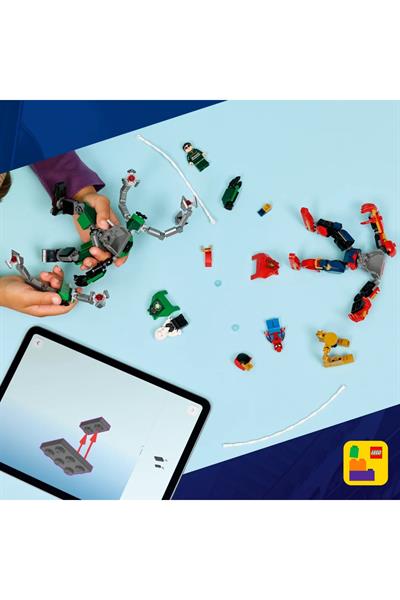 LEGO ® ǀ Marvel Robot Savaşı: Örümcek Adam vs. Dr. Oktopus 76338 - 6+ Oyuncak Yapım Seti (315 Parça)