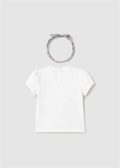Mayoral Kız Bebek Tshirt Bandanalı 1044 6/48 Ay