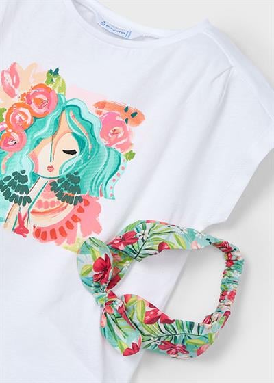 Mayoral Kız Çocuk Tshirt 3009 4/10 Yaş