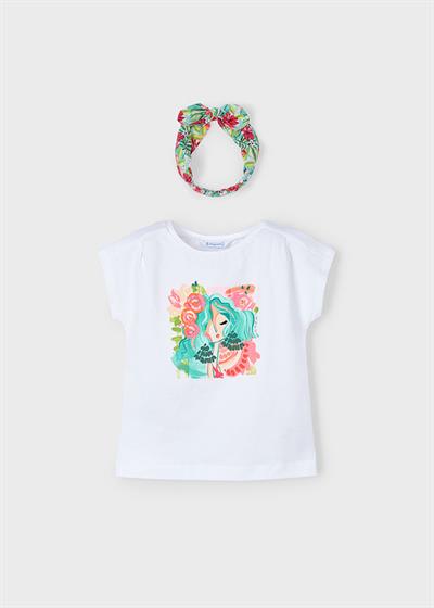 Mayoral Kız Çocuk Tshirt 3009 4/10 Yaş