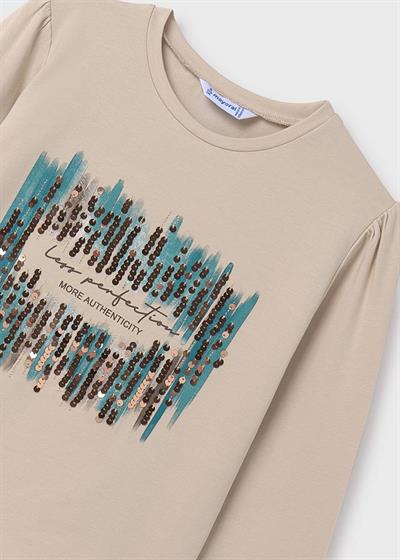 Mayoral Kız Çocuk Uzun Kol Tshirt 7003