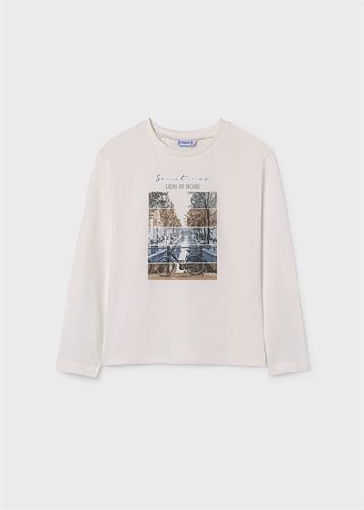 Mayoral Kız Çocuk Uzun Kol Tshirt 7009