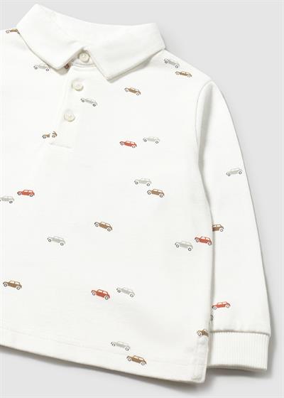 Mayoral Erkek Çocuk Polo Yaka Sweatshirt 1/4 Yaş 2102