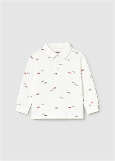 Mayoral Erkek Çocuk Polo Yaka Sweatshirt 1/4 Yaş 2102