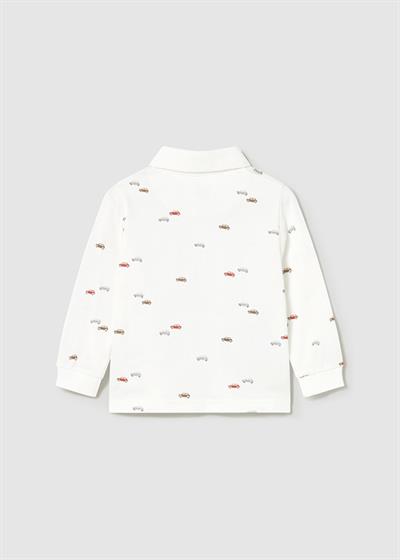 Mayoral Erkek Çocuk Polo Yaka Sweatshirt 1/4 Yaş 2102