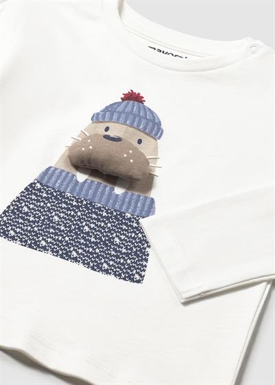 Mayoral Erkek Çocuk Uzun Kollu Tshirt 1/4 Yaş 2070