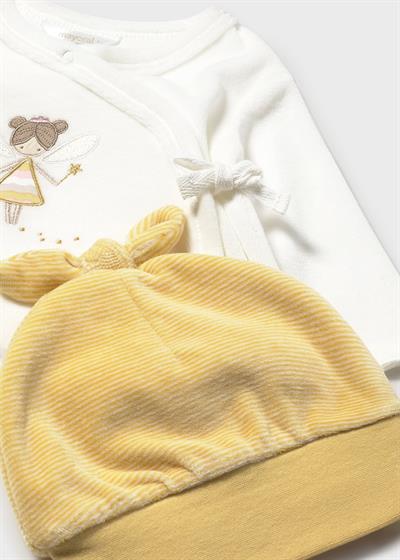 Mayoral Kız Bebek Şapkalı Takım 0/18 Ay 2559