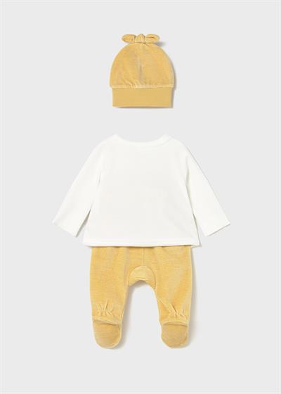 Mayoral Kız Bebek Şapkalı Takım 0/18 Ay 2559
