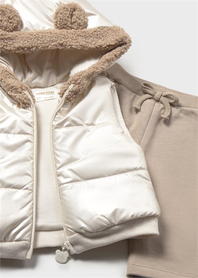 Mayoral Yelekli Kız Bebek Eşofman Takım 2686