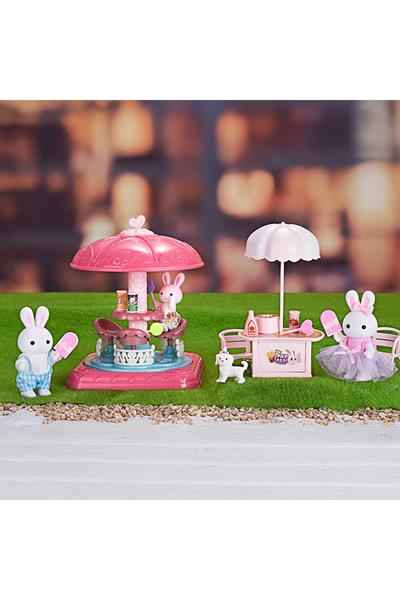 Mega Bay Dreamy Mini Tavşan Döner Masa Parkı BIG06655