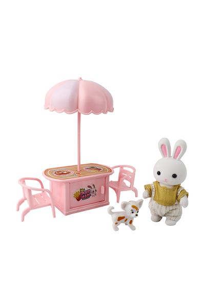 Mega Bay Dreamy Mini Tavşan Döner Masa Parkı BIG06655