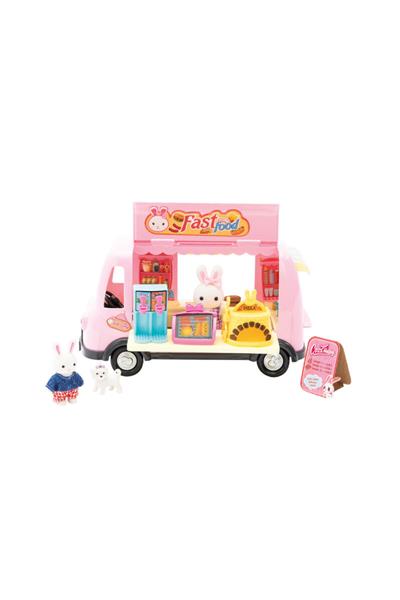 Mega Bay Dreamy Mini Tavşan Fast Food Karavanı Set BIG06623