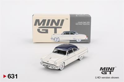 Mini GT 1/64 Lincoln Capri 1954 Arctic White Atlan MGT00631