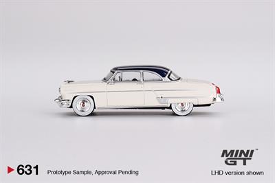 Mini GT 1/64 Lincoln Capri 1954 Arctic White Atlan MGT00631