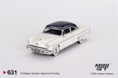 Mini GT 1/64 Lincoln Capri 1954 Arctic White Atlan MGT00631