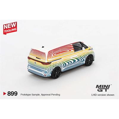 Mini GT 1/64 Volkswagen ID Buzz Prototype Rainbow MGT00899 GTIP(HSCODE): 9503.0010.1100