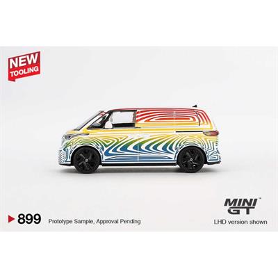 Mini GT 1/64 Volkswagen ID Buzz Prototype Rainbow MGT00899 GTIP(HSCODE): 9503.0010.1100