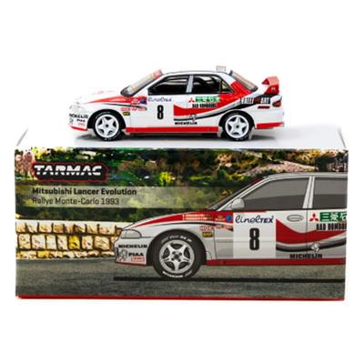 Tarmac 1/64 Mitsubishi Lancer Evolution III Rallye Monte-Carlo1993