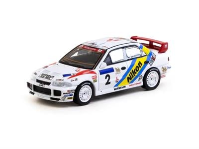Tarmac 1/64 Mitsubishi Lancer Evolution III Hong Kong-Beijing Rally 1995 Winner