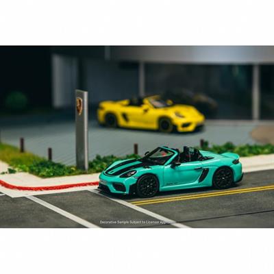 Tarmac 1/64 Porsche 718 Spyder RS Mint Green