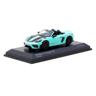 Tarmac 1/64 Porsche 718 Spyder RS Mint Green