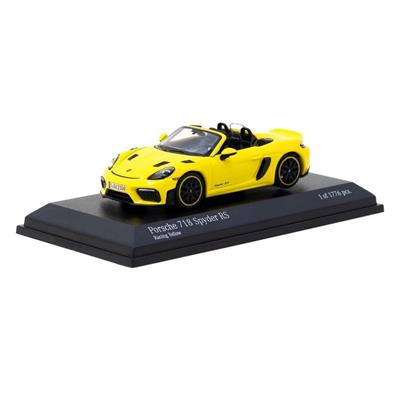 Tarmac 1/64 Porsche 718 Spyder RS Racing Yellow T64MC-008-RY